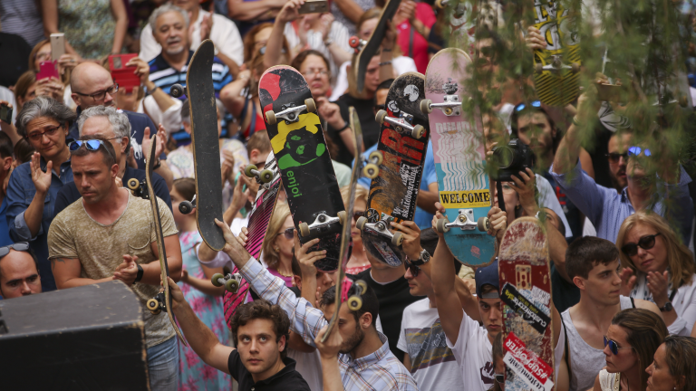 Campeonato de Skate en Las Rozas para inaugurar las pistas Ignacio Echeverría