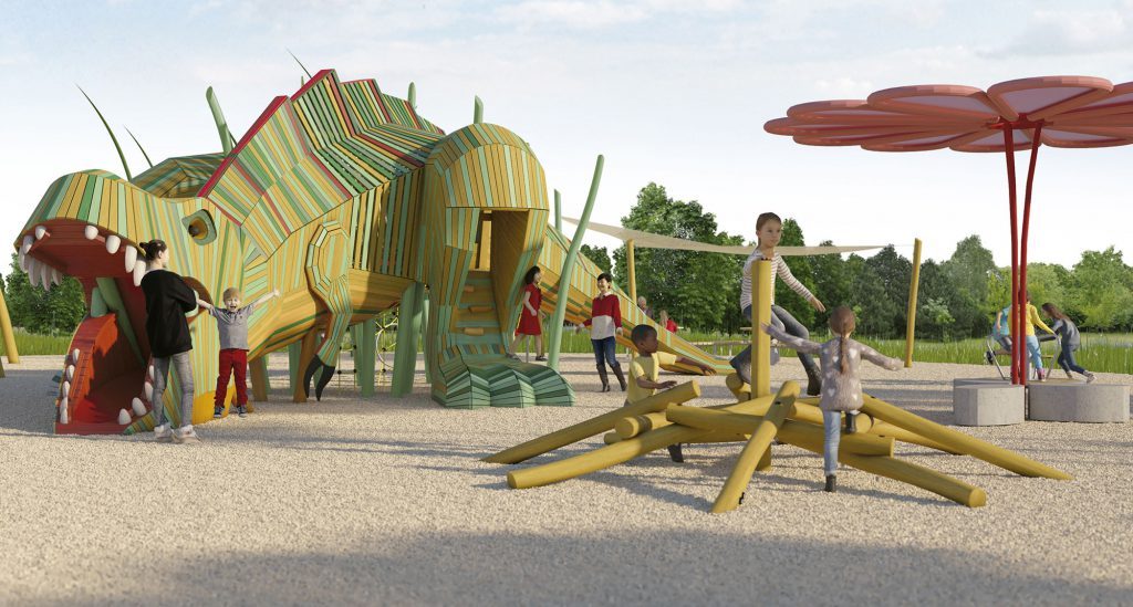 parque dinosaurio el montecillo