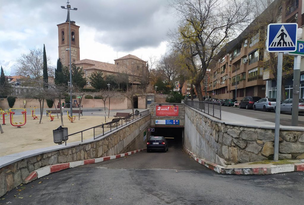 las rozas innova parking gratis navidad