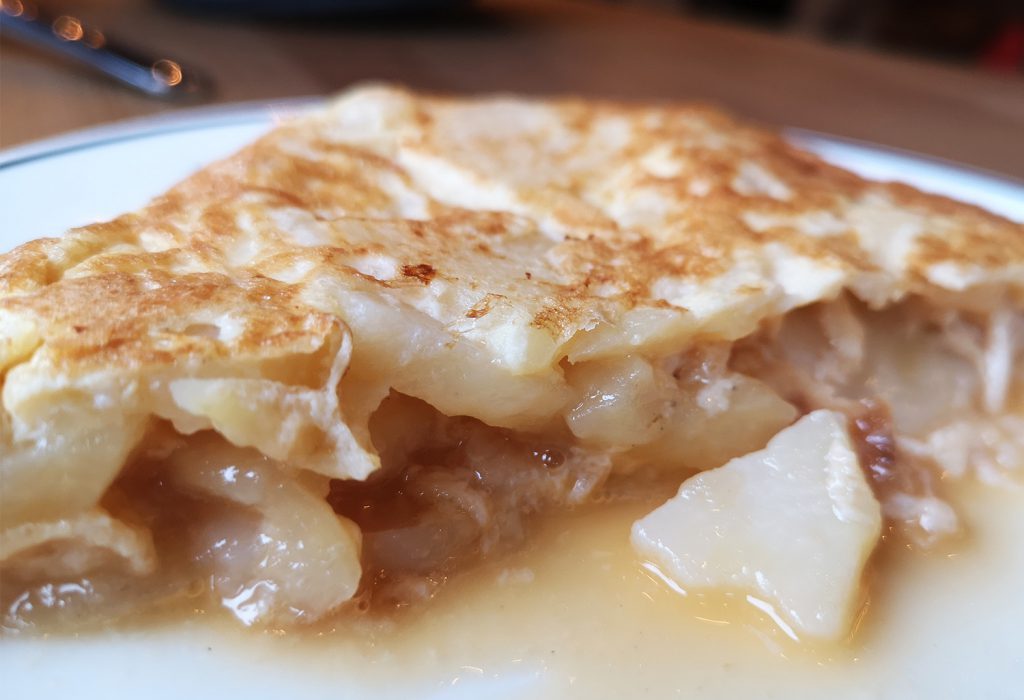 tortilla de patatas la paralela