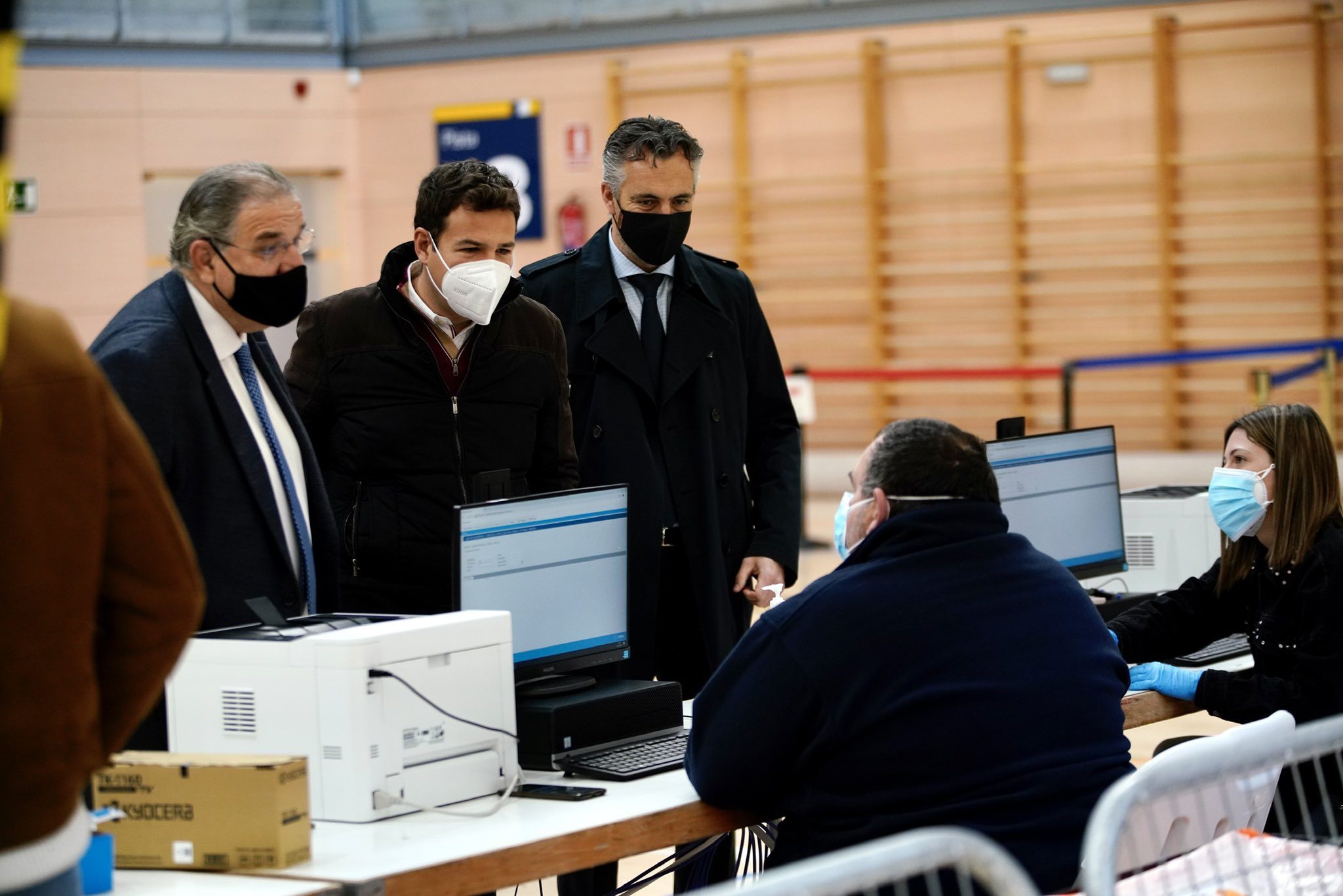 La Comunidad de Madrid realiza test de antígenos en Las Matas