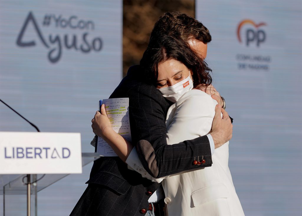 isabel diaz ayuso pablo casado