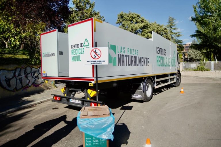 Los centros móviles de reciclaje entran en funcionamiento