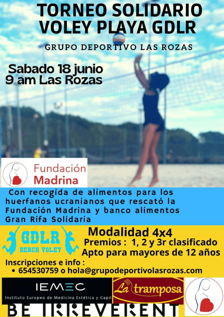 voley playa solidario
