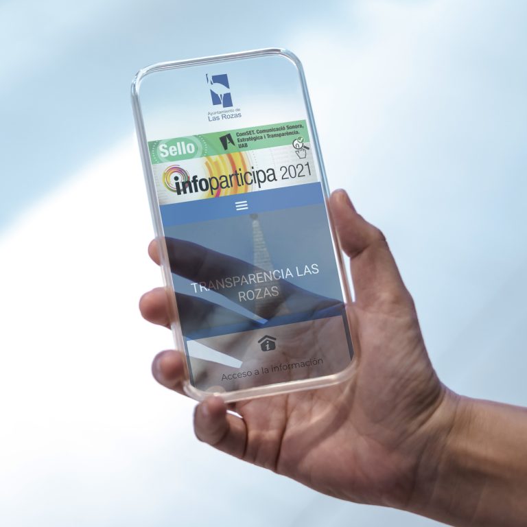 El sello InfoParticipa confirma el compromiso de Las Rozas con la transparencia