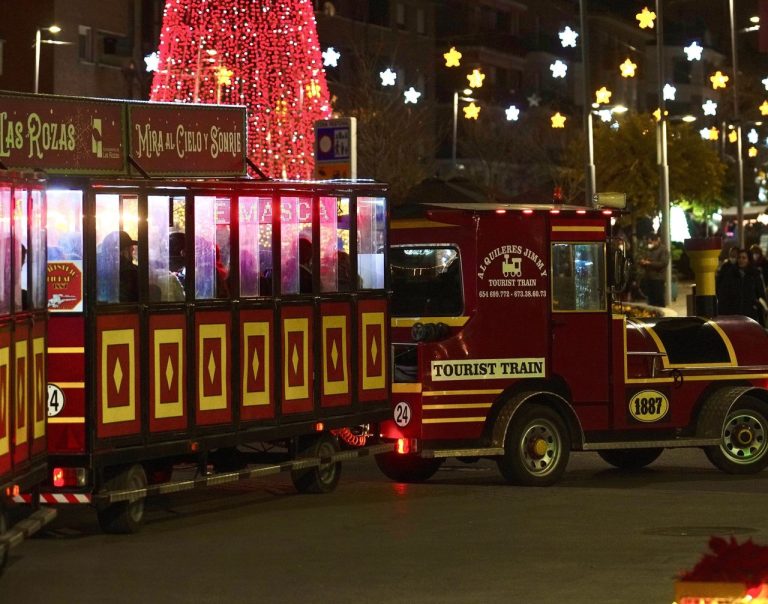 El tren y la casa de la Navidad, protagonistas de las fiestas en Las Rozas