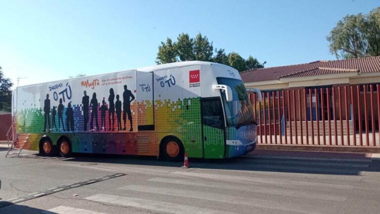 Autobús drogas o tu Las Rozas